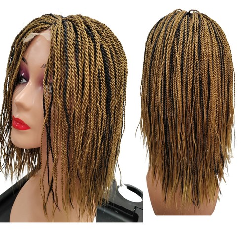 Perruque tresse african courte - perruque,