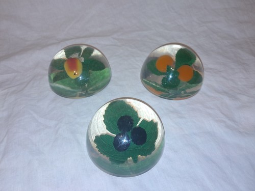 Vintage presse papier fruits - vintage,