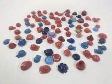 LOT PLAYMOBIL casque chapeau casquette police cowboy moto travaux coiffe cheval