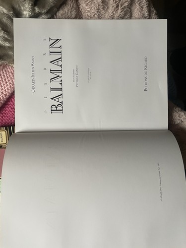 Livres balmain - livres,