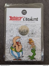10 EUROS ARGENT 2015 ASTERIX ET L'EGALITE / LE DEVIN Mme AGECANONIX OBELIX / EUR