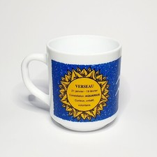 Ancien Mug Tasse VERSEAU Signe
