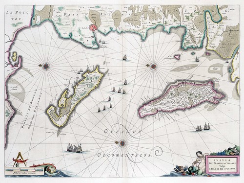 Reproduction carte ancienne - ,