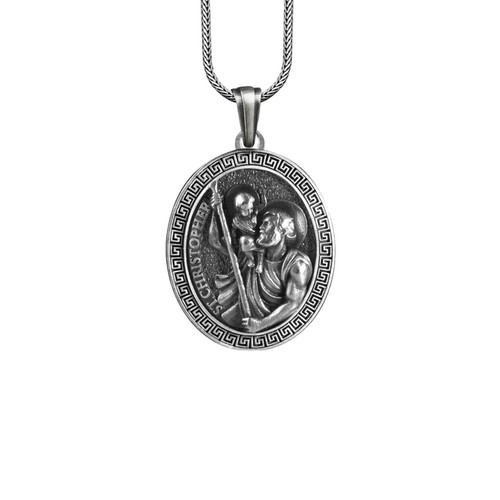 Collier saint christophe - collier,