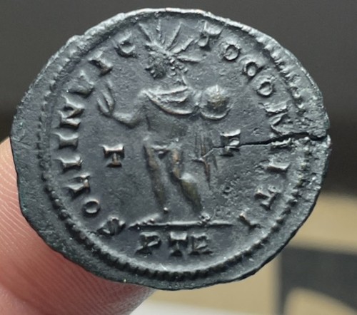 Monnaie romaine constantin - monnaie, ,