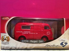 SOLIDO SUPERBE PEUGEOT D4A POMPIERS NEUF EN BOITE 1/43 J5
