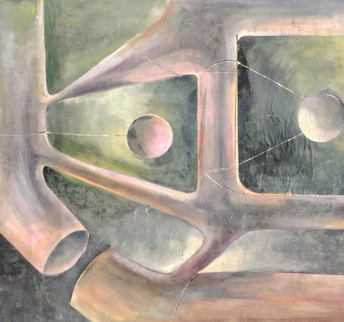 Peinture abstraite organique - abstraite,