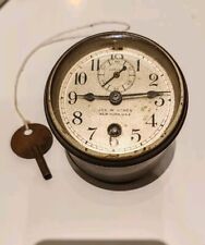 Ancien travail JOS. Horloge de tableau de bord automobile W. JONES NY début 1900