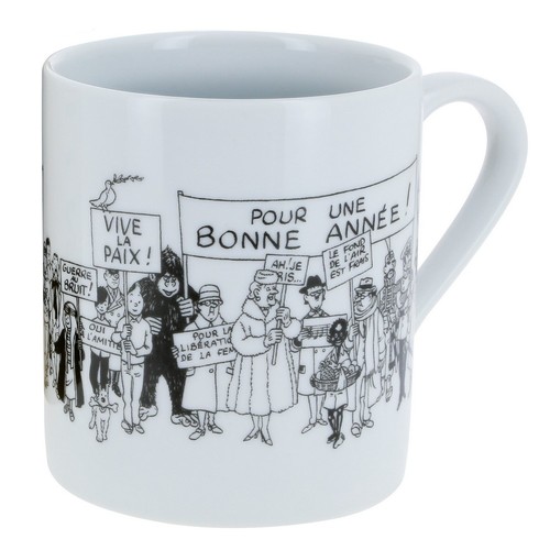 Tasse mug porcelaine tintin - en,