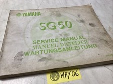 Yamaha SG50 Sting 34N 34M SG 50 manuel revue technique moto atelier entretien