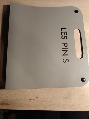 Classeur pin gris l13 - -,
