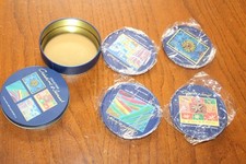 NEUF / RICARD / BOITE METAL + 4 SOUS-BOCKS METAL LIEGE / CREATIONS & SAVEURS