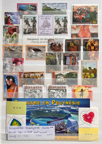 Timbres polynesie francaise - timbres,