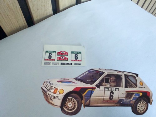 Décalcomanies pour - 1/43,