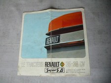 Catalogue publicitaire tracteur RENAULT SUPER 5 D