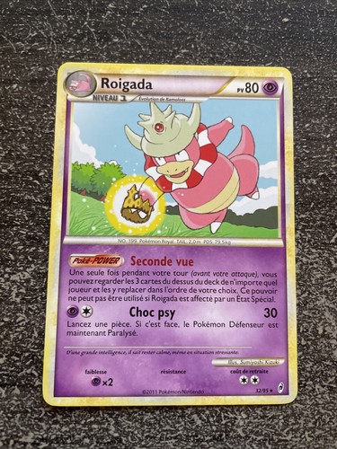 Roigada rare pokémon 32 95 - roigada, 32/95