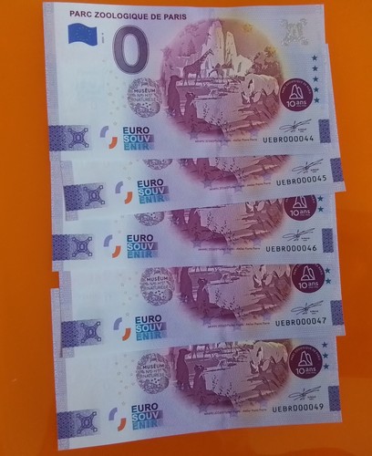 Billet zero euro souvenir - euro,