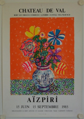 Affiche aïzpiri 1985 - aÏzpiri,