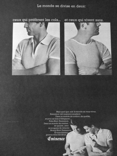 Publicité eminence polo shirt - publicitÉ, polo-shirt