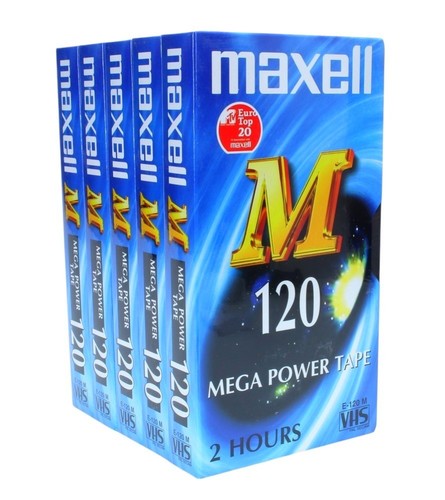 Lot video cassette maxell - lot,