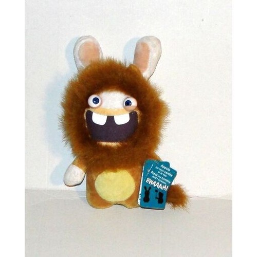 Peluche lapin cretin - peluche, lion