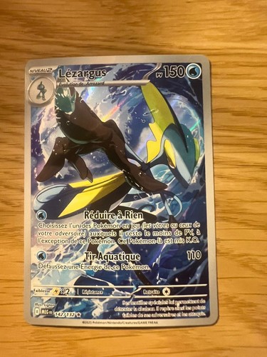 Carte pokémon lezargus - carte,