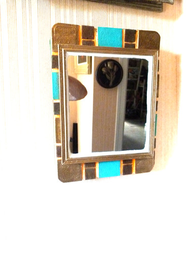 Miroir céramique goût - miroir,