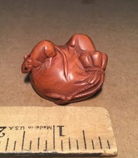 Japanese Boxwood Netsuke - 3