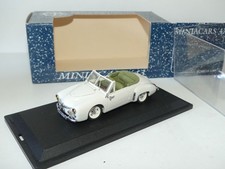 RENAULT 4CV CABRIOLET DURIEZ 1950 Blanc KIT MINIACARS 43 1:43