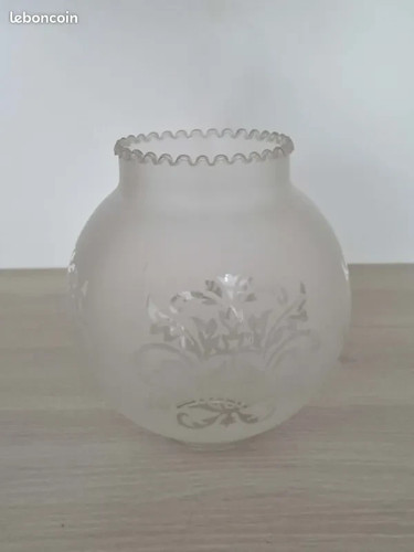 Ancien globe lampe - de, verre