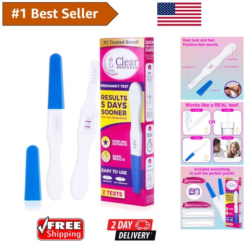 Clear response prank pregnancy - response,
