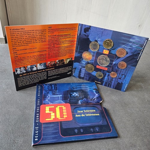 Coffret euro belgique 50 - belgique,, ans