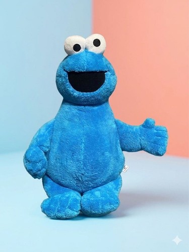 Peluche monstre biscuit usj - peluche,