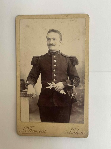 Ancienne photo cdv froment a - cdv, l.froment