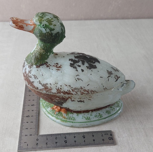 Ancien pot bonbonnière - pot,