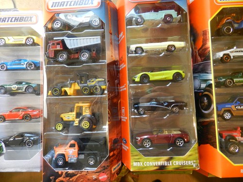 Lot matchbox packs divers - de,