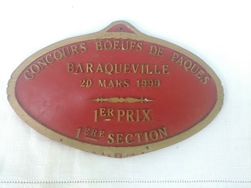Plaque concours 2 - de, n°