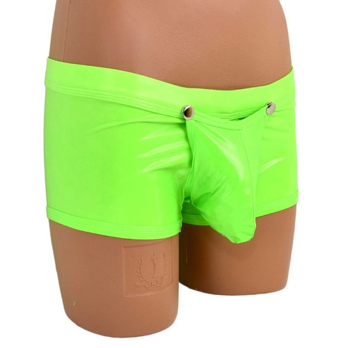 Boxer cuir verni avec - cuir,