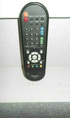 Sharp lcd remote - tv,