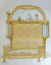 ESTAMPE ORIGINALE canapé