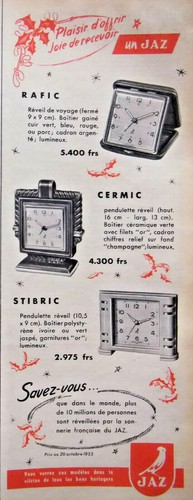 Publicité presse 1954 - presse,