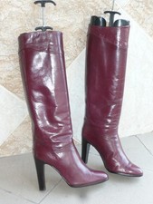 Bottes bordeaux vintage - bordeaux, "vintage