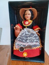 poupée italienne Lela, Florence, San Marino, 20cm ancienne
