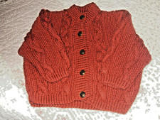 gilet  tricoté main points