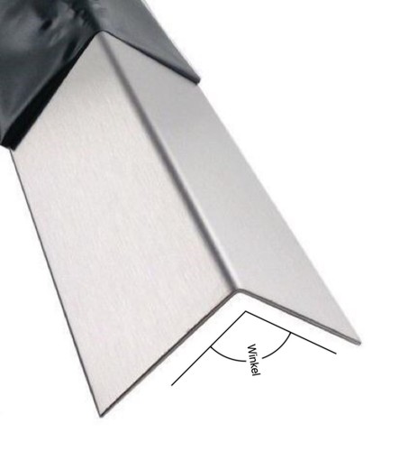 Angle 5mm acier inoxydable - 1,5mm,