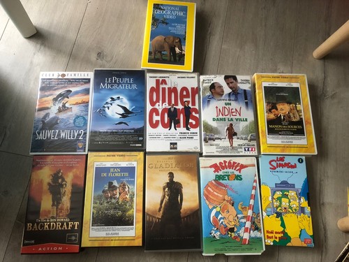 Lot cassette vidéo vhs - vidÉo,