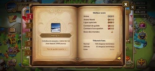Compte summoners war niveau - summoners,