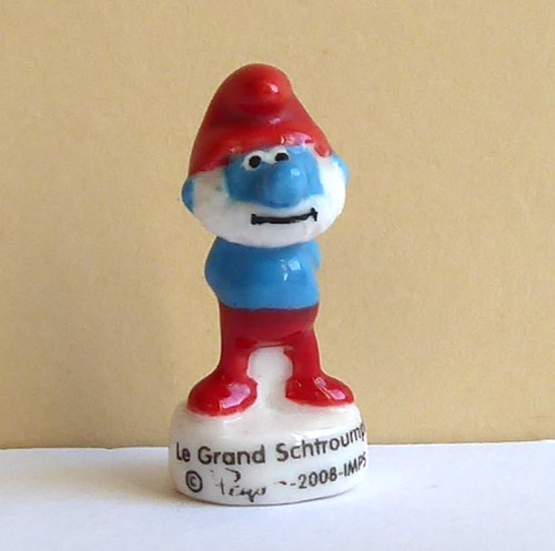 Fève les schtroumpfs - -,