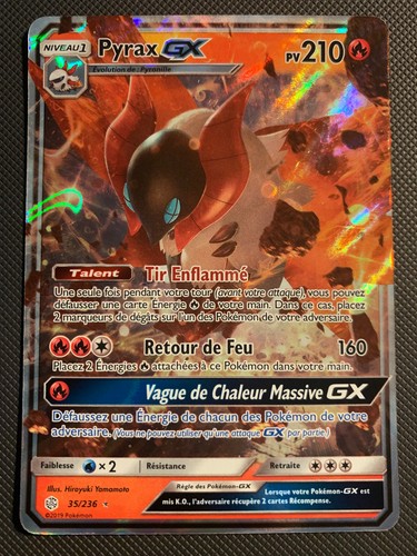 Carte pokémon pyrax 236 - carte, 35/236