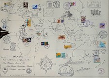 Philatélie  - Lot Carte Campagne Jeanne D'Arc et ZMOI97